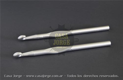 AGUJAS CROCHET MARCA LOTUS ALUMINIO NUMERO 11